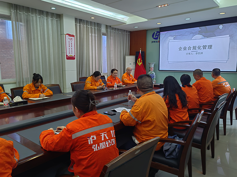 弘旭公司開展內(nèi)部合規(guī)化管理專項培訓(xùn)(圖2)