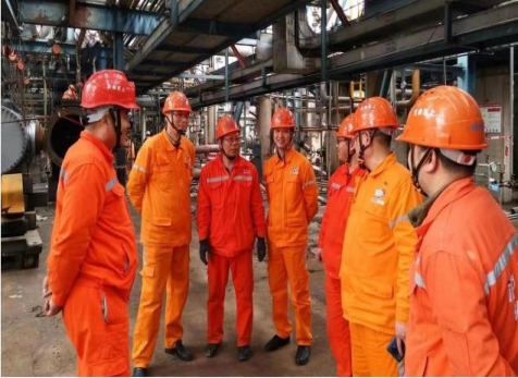 新年新春啟新程、弘旭奮發(fā)在玖源--弘旭公司達州玖源項目部檢修報道