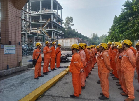 弘旭將士不畏難，上下一心戰(zhàn)“暑”關