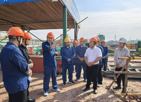 傅利才、郭春建到化工園區(qū)項目現場開展節(jié)前安全檢查