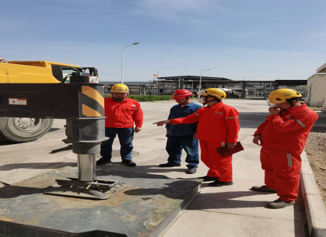 弘旭公司副總經(jīng)理石強(qiáng)赴寧夏和寧維保項(xiàng)目部開(kāi)展督導(dǎo)工作